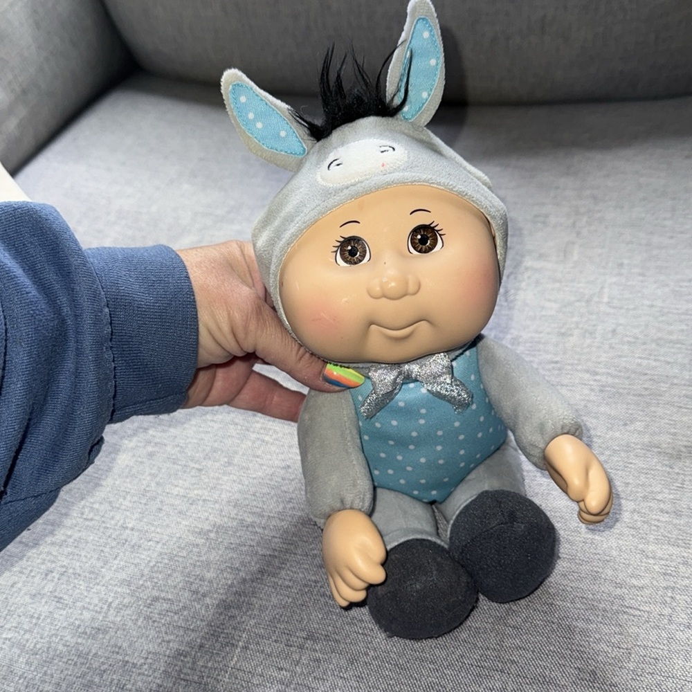 Cabbage Patch Kids baby Adorable Plush Exotic Friends Donnie Donkey Plush